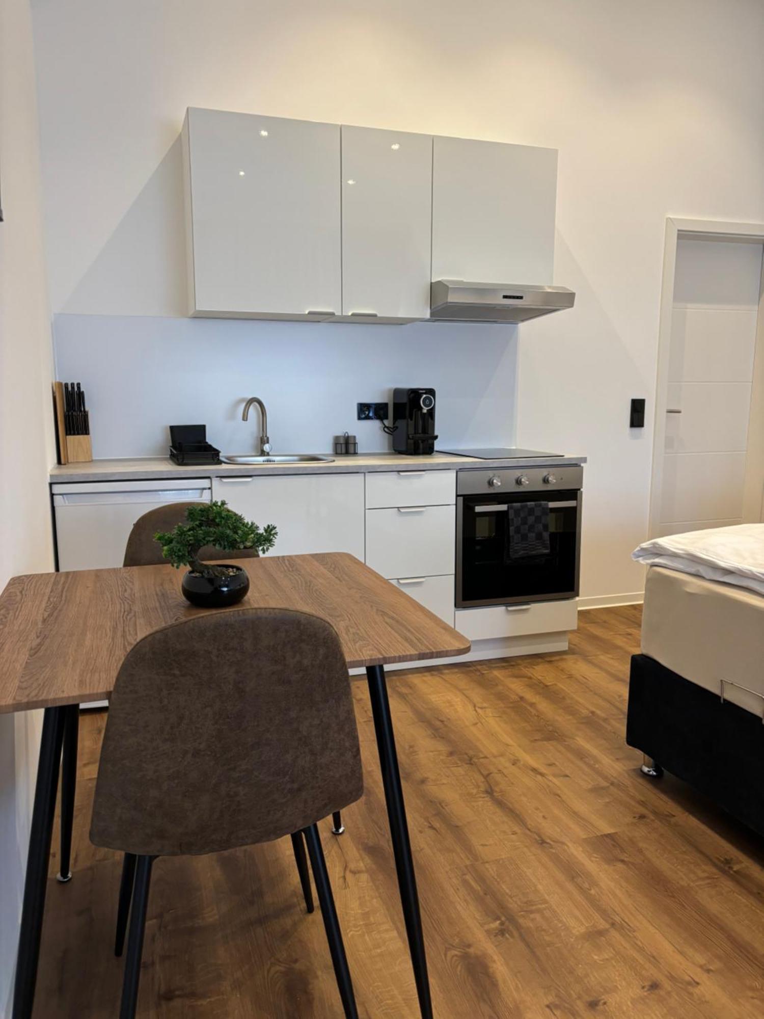 Luxus Apartment Mit Whirlpool In Kiel Eksteriør bilde