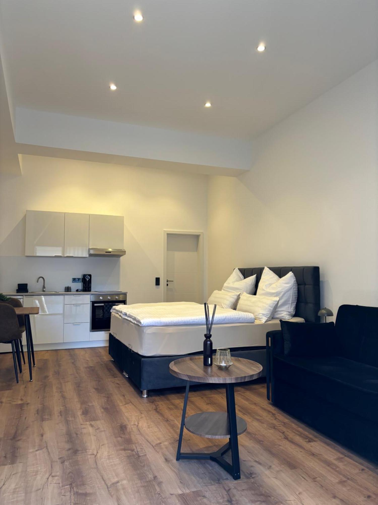 Luxus Apartment Mit Whirlpool In Kiel Eksteriør bilde